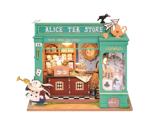 DIY Dollhouse Miniature House Kit - Alice's Dreamy Bedroom